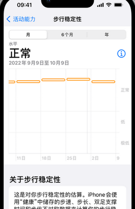 盐城iPhone手机维修如何在iPhone开启'步行稳定性通知'