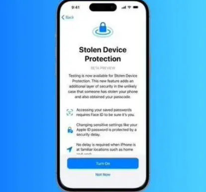 盐城苹果授权维修店分享被盗设备保护功能开启方法 