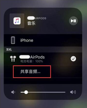 盐城苹果14音频维修点分享iPhone14音频共享设置方法 