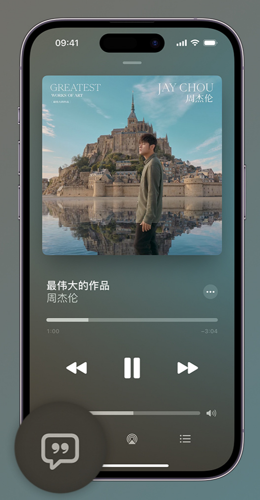 盐城iphone维修分享如何在iPhone上使用Apple Music全新唱歌功能 