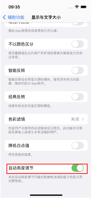 盐城苹果15维修店分享iPhone 15 Pro系列屏幕亮度 